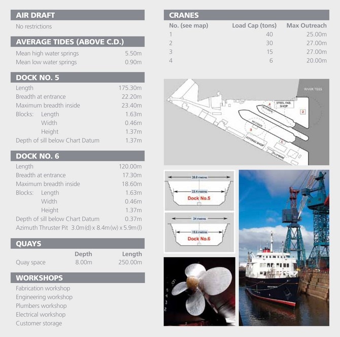 A&P Group - Tees Facilities